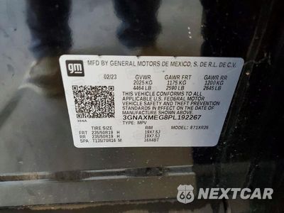 Zdjęcie 14 z 14 samochodu: 2023 CHEVROLET EQUINOX RS VIN:3GNAXMEG8PL192267 - miniatura
