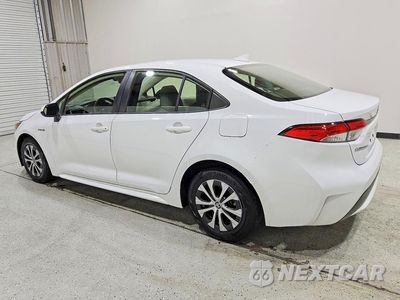 Drugie zdjęcie samochodu z przodu: 2021 TOYOTA COROLLA LE VIN:JTDEAMDE9MJ026872 - miniatura