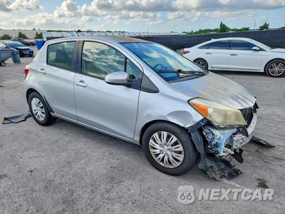 Czwarte zdjęcie samochodu z boku: 2013 TOYOTA YARIS 5-DOOR LE VIN:JTDKTUD36DD551172 - miniatura
