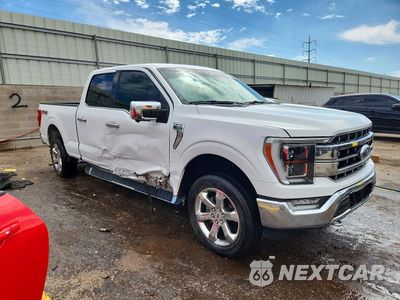 Czwarte zdjęcie samochodu z boku: 2021 FORD F150 SUPERCREW VIN:1FTFW1E8XMFA08820 - miniatura