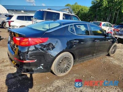 Trzecie zdjęcie samochodu z tyłu: 2015 KIA OPTIMA EX VIN:5XXGN4A73FG438490 - miniatura