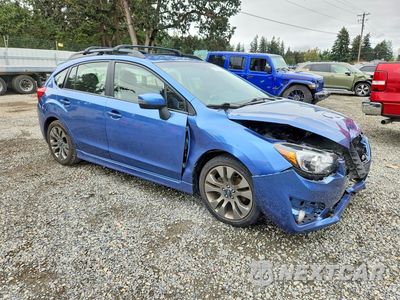 Czwarte zdjęcie samochodu z boku: 2016 SUBARU IMPREZA SPORT PREMIUM VIN:JF1GPAP67G8247480 - miniatura