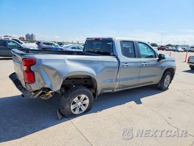 Trzecie zdjęcie samochodu z tyłu: 2023 CHEVROLET SILVERADO C1500 LT VIN:1GCRACED2PZ315454 - miniatura