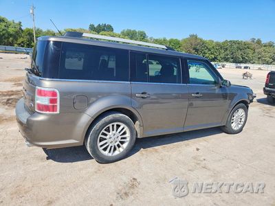 Trzecie zdjęcie samochodu z tyłu: 2014 FORD FLEX SEL VIN:2FMGK5C85EBD45002 - miniatura