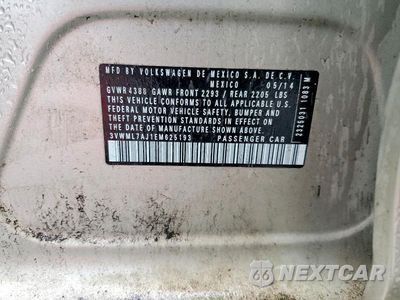 Zdjęcie 13 z 13 samochodu: 2014 VOLKSWAGEN JETTA TDI VIN:3VWML7AJ1EM625193 - miniatura