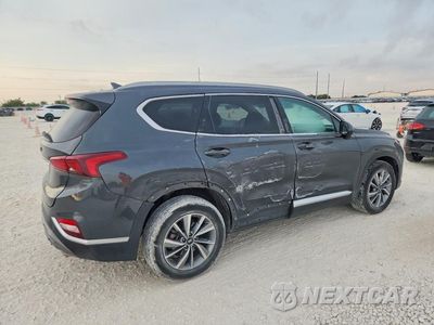 Trzecie zdjęcie samochodu z tyłu: 2020 HYUNDAI SANTA FE SEL VIN:5NMS33AD6LH209623 - miniatura
