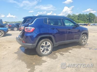 Trzecie zdjęcie samochodu z tyłu: 2018 JEEP COMPASS LIMITED VIN:3C4NJDCB6JT435049 - miniatura