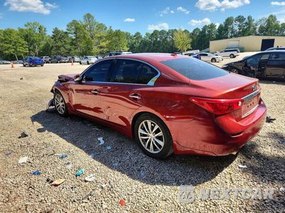 Drugie zdjęcie samochodu z przodu: 2015 INFINITI Q50 PREMIUM VIN:JN1BV7AP6FM346721 - miniatura