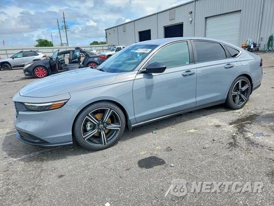 2023 HONDA ACCORD HYBRID SPORT 1HGCY2F53PA038106 - główne zdjęcie licytacji z USA - miniatura