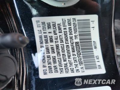 Zdjęcie 12 z 12 samochodu: 2010 HONDA CIVIC LX-S VIN:19XFA1F62AE033096 - miniatura