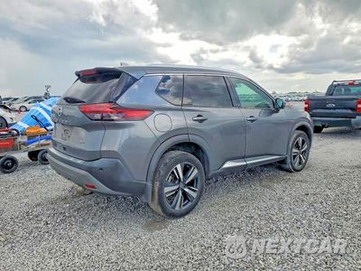 Trzecie zdjęcie samochodu z tyłu: 2021 NISSAN ROGUE SL VIN:5N1AT3CA8MC670316 - miniatura