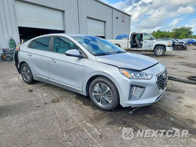 Czwarte zdjęcie samochodu z boku: 2022 HYUNDAI IONIQ SEL VIN:KMHC75LD0NU283421 - miniatura