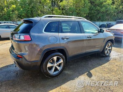 Trzecie zdjęcie samochodu z tyłu: 2019 JEEP CHEROKEE LIMITED VIN:1C4PJMDX9KD102385 - miniatura