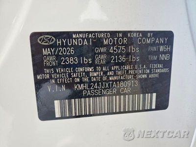 Zdjęcie 13 z 13 samochodu: 2026 HYUNDAI SONATA HYBRID BLUE VIN:KMHL24JJXTA180913 - miniatura