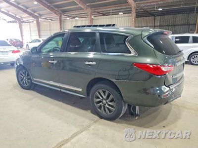 Drugie zdjęcie samochodu z przodu: 2013 INFINITI JX35 BASE VIN:5N1AL0MM8DC308221 - miniatura