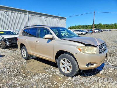 Czwarte zdjęcie samochodu z boku: 2009 TOYOTA HIGHLANDER BASE VIN:JTEDS41A492086856 - miniatura