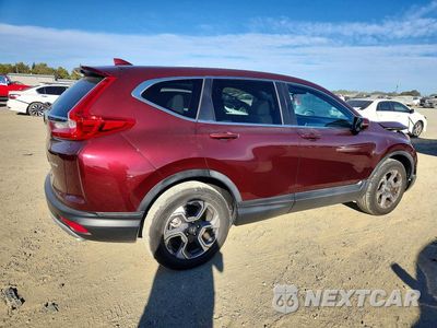 Trzecie zdjęcie samochodu z tyłu: 2018 HONDA CR-V EX VIN:7FARW2H51JE060362 - miniatura