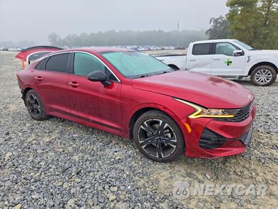 Czwarte zdjęcie samochodu z boku: 2022 KIA K5 GT LINE VIN:5XXG64J2XNG154659 - miniatura