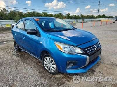 Czwarte zdjęcie samochodu z boku: 2021 MITSUBISHI MIRAGE G4 ES VIN:ML32FUFJ3MHF02108 - miniatura