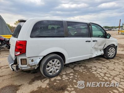 Trzecie zdjęcie samochodu z tyłu: 2020 DODGE GRAND CARAVAN SE VIN:2C4RDGBGXLR224630 - miniatura
