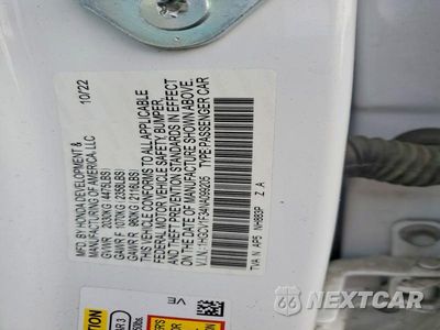 Zdjęcie 12 z 12 samochodu: 2022 HONDA ACCORD SPORT VIN:1HGCV1F34NA099205 - miniatura