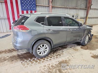 Trzecie zdjęcie samochodu z tyłu: 2015 NISSAN ROGUE SV VIN:KNMAT2MTXFP577310 - miniatura