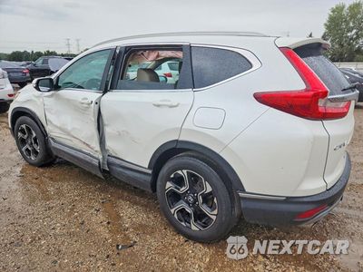 Drugie zdjęcie samochodu z przodu: 2018 HONDA CR-V TOURING VIN:5J6RW2H98JL027381 - miniatura