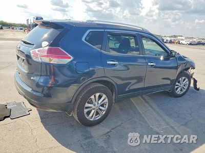 Trzecie zdjęcie samochodu z tyłu: 2016 NISSAN ROGUE SV VIN:KNMAT2MT7GP630059 - miniatura