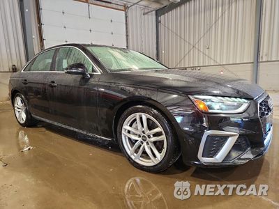 Czwarte zdjęcie samochodu z boku: 2022 AUDI A4 PREMIUM PLUS 45 VIN:WAUEAAF41NN004276 - miniatura