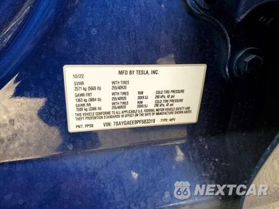 Zdjęcie 12 z 12 samochodu: 2023 TESLA MODEL Y VIN:7SAYGAEE9PF583319 - miniatura