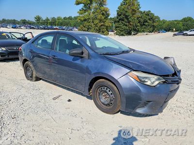 Czwarte zdjęcie samochodu z boku: 2014 TOYOTA COROLLA LE VIN:5YFBURHE3EP062345 - miniatura