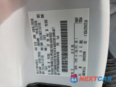 Zdjęcie 13 z 13 samochodu: 2019 FORD F150 RAPTOR VIN:1FTFW1RGXKFA76159 - miniatura