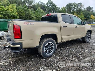 Trzecie zdjęcie samochodu z tyłu: 2022 CHEVROLET COLORADO VIN:1GCGTDEN2N1126797 - miniatura