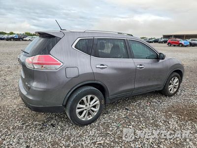 Trzecie zdjęcie samochodu z tyłu: 2016 NISSAN ROGUE SV VIN:KNMAT2MV4GP683528 - miniatura