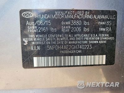 Zdjęcie 12 z 12 samochodu: 2016 HYUNDAI ELANTRA SE VIN:5NPDH4AE2GH740223 - miniatura