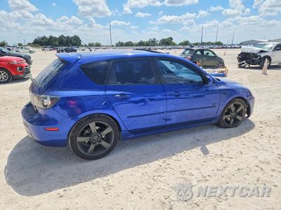 Trzecie zdjęcie samochodu z tyłu: 2007 MAZDA 3 HATCHBACK VIN:JM1BK343871684812 - miniatura