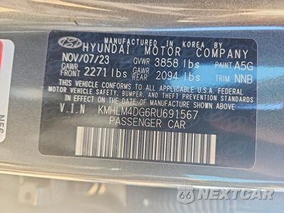 Zdjęcie 12 z 12 samochodu: 2024 HYUNDAI ELANTRA SEL VIN:KMHLM4DG6RU691567 - miniatura