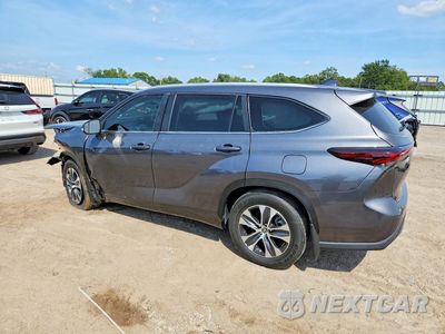 Drugie zdjęcie samochodu z przodu: 2024 TOYOTA HIGHLANDER XLE VIN:5TDKDRAH6RS528061 - miniatura