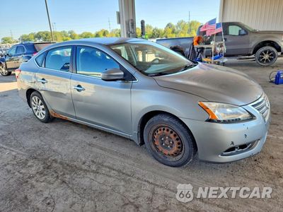 Czwarte zdjęcie samochodu z boku: 2014 NISSAN SENTRA FE+ SV VIN:3N1AB7AP9EL619325 - miniatura