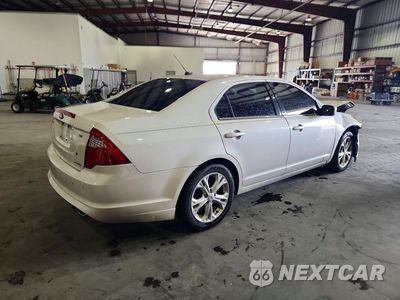 Trzecie zdjęcie samochodu z tyłu: 2012 FORD FUSION SE VIN:3FAHP0HG2CR428923 - miniatura