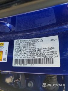 Zdjęcie 12 z 12 samochodu: 2024 HONDA ACCORD HYBRID SPORT-L VIN:1HGCY2F75RA038144 - miniatura