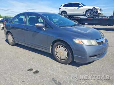 Czwarte zdjęcie samochodu z boku: 2009 HONDA CIVIC HYBRID VIN:JHMFA36219S006228 - miniatura