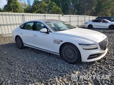 Czwarte zdjęcie samochodu z boku: 2022 GENESIS G80 2.5T VIN:KMTGB4SC7NU095813 - miniatura