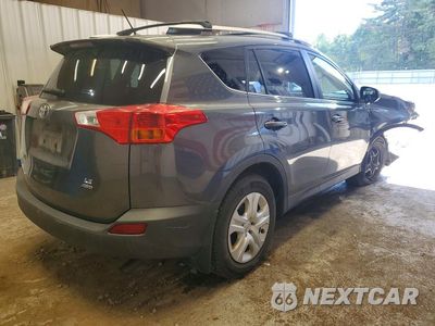 Trzecie zdjęcie samochodu z tyłu: 2014 TOYOTA RAV4 LE VIN:JTMBFREV8ED057921 - miniatura