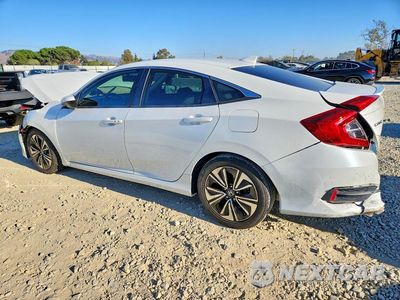 Drugie zdjęcie samochodu z przodu: 2018 HONDA CIVIC EXL VIN:JHMFC1F74JX028855 - miniatura