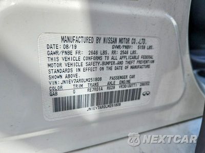 Zdjęcie 12 z 12 samochodu: 2020 INFINITI Q50 3.0T LUXE VIN:JN1EV7AR0LM251808 - miniatura