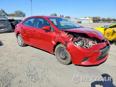 Czwarte zdjęcie samochodu z boku: 2015 TOYOTA COROLLA LE VIN:5YFBURHEXFP246831 - miniatura