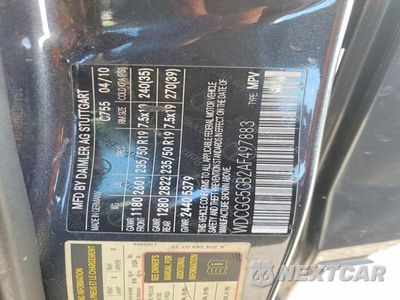 Zdjęcie 13 z 13 samochodu: 2010 MERCEDES-BENZ GLK 350 VIN:WDCGG5GB2AF497883 - miniatura