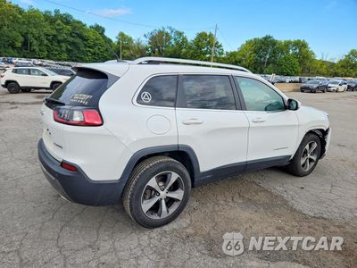 Trzecie zdjęcie samochodu z tyłu: 2019 JEEP CHEROKEE LIMITED VIN:1C4PJMDX3KD383146 - miniatura