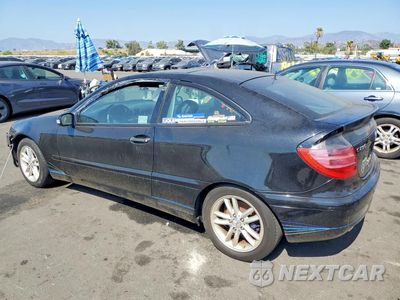 Drugie zdjęcie samochodu z przodu: 2002 MERCEDES-BENZ C 230K SPORT COUPE VIN:WDBRN47J72A199381 - miniatura